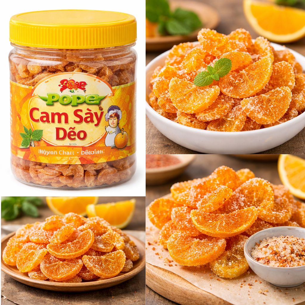 CAM SẤY DẺO POPE